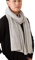 Prettystern 100% Kaschmir 200cm XL großer Damen-Schal Kaschmirschal Cashmere Scarf Winter Herbst Stola - silbergrau punkt