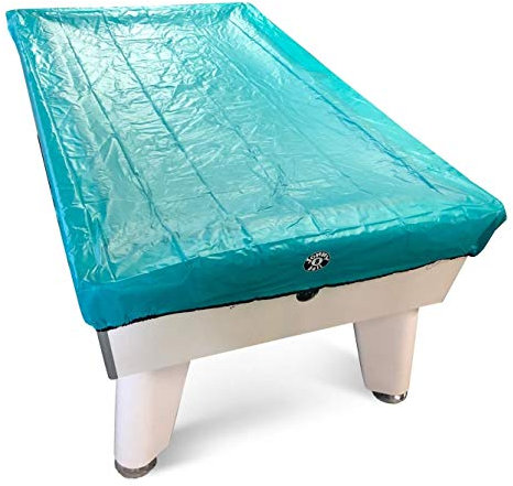 Jonny 8 Ball 7ft Soft Vinyl AQUA Fitted Pool Snooker Table Cover