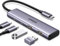 UGREEN USB C Hub, 4 Port USB C Splitter 5Gbps with 2 USB C and 2 USB A Data Port, Aluminium Type C to Multiple USB Adapter for Thunderbolt MacBook M1/M2, iPhone 15 Pro Series, iPad Pro, XPS and More