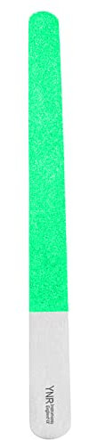 Nail File Diamond Deb Nail File Foot Dresser Stainless Steel Double Sided Diamond Dust Coating Podiatry Foot Care Instruments Professional Quality Product Chiropody File (Green 8)