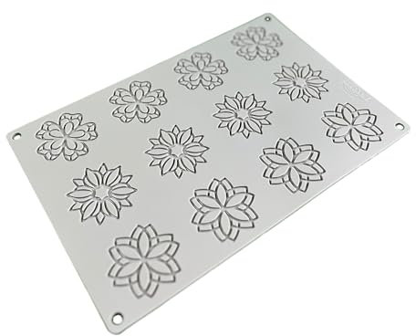 Pavoni Silikonform Lebensmittel Mandala GG063 Dekorationen