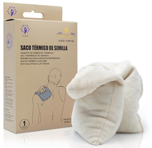 ALBA Thermal Seed Bag | Multifunction Heat with Microwave and Cold with Refrigerator 20x20cm