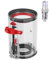 Yivy Behälter Ersatzteile kompatibel mit Dyson V11 V15 SV14 SV15 SV22 Staubsauger, Groß Staubbehälter Baugruppe Mülleimer Zubehör, ErsatzteileTeilenummer 970050-01/965443-01