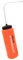 kowaku Bouteille d'eau de Sport pour Femmes et Hommes, 1L, à Presser, avec Longue Paille, pour la Course, Le Baseball, Le Hockey, la Boxe, Les activités de, Orange