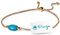 PURAJA Edelstein Armband Damen | Aquamarin | Mit 18k echt vergoldeten Edelstahl Perlen | Handgemacht | Glücksarmband Damen | Mutmacher