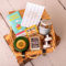 Luxury Birthday Gift Hamper with Cheeseboard, Chocolate, Truffle Nuts, Birthday Card and Puzzle Game in Wicker Basket