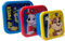 My sweety pop - Juego de 3 cajas de merienda Pat Patrulla Canina - Almuerzo apilables 11,5 cm - Niño - Guardería, guardería, guardería, escuela, vacaciones - Azul/Rojo/Amarillo