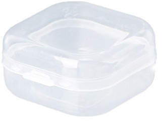 Square Transparent Storage Box Clear Sealing Organizer Holder Organization For Case For Sundries Drills Battery Car Box Bottle Spray Organizer Basket Rack Tank Container Airtight