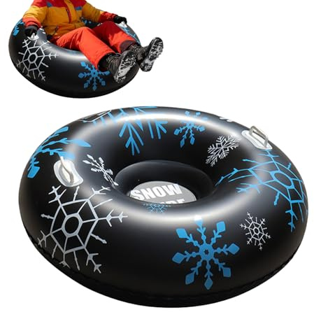 Ausrüstung für reifer Schnee – PVC-Platte mit doppelter Steckdose, aufblasbares Zubehör, verstärkt, 90 cm, ideal für Partys, Eisbahn, Outdoor, Freizeit, kalte Jahreszeiten