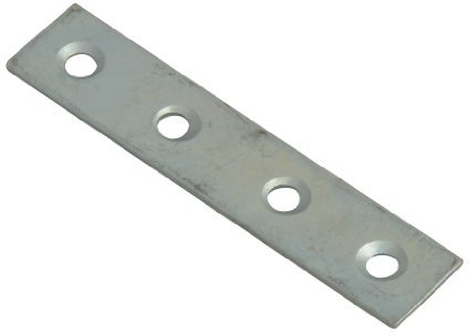 Forge 75mm Mending Plates with Zinc Plated Finish (Pack of 10)