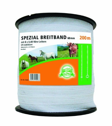 ARNDT Weidezaun Breitband Weidezaunbreitband -weiss- 60mm 200m