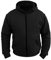 Bikers Gear Damen Motorradjacke mit Kapuze - Komplett gefüttert - DuPont™ Kevlar® Aramidfasern - CE-Protektoren - Schwarz - 34