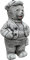 stoneandstyle Steinfigur Teddy Paul, Frost- und wetterfest, massiver Steinguss