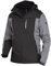 FHB Arbeit Softshelljacke Jannik, 1 Stück, 2XL, grau/schwarz, 79105-1120-2XL