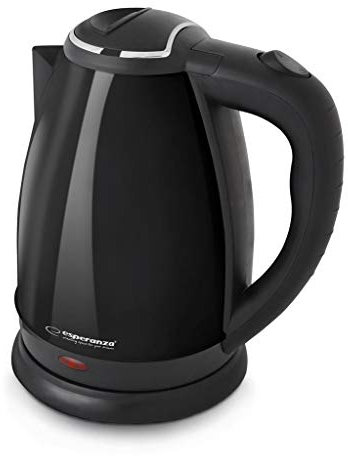 Elektrischer Wasserkocher Victoria 1,8L Schwarz