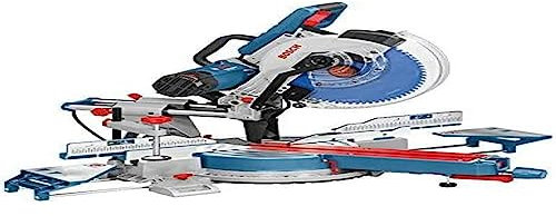 Bosch Professional Sliding Mitre Saw GCM 12 SDE (240V, cutting capacity of 120 mm vertical and 400 mm horizontal)