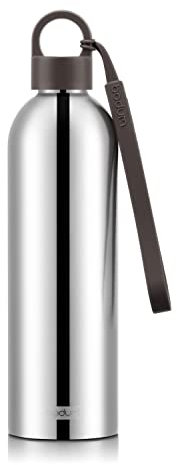 Bodum Melior 12057-16-451B Isolierflasche, doppelwandig, 0,5 l, Dark Roast