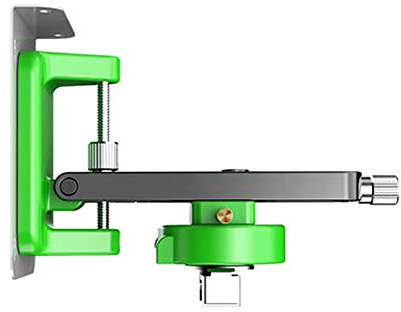 Montado en la pared Soporte de pared con imán 360º ajuste de nivel giratorio para nivel láser (universal)