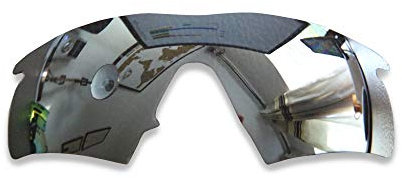 POLARLENS Polarised Replacement Lenses for Oakley M Frame Hybrid - Compatible with Oakley M Frame Hybrid Sunglasses (Black)