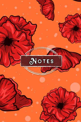Vintage Floral #006 | 120 Page Blank Notebook, Journal (6x9) | 700 Fairfield