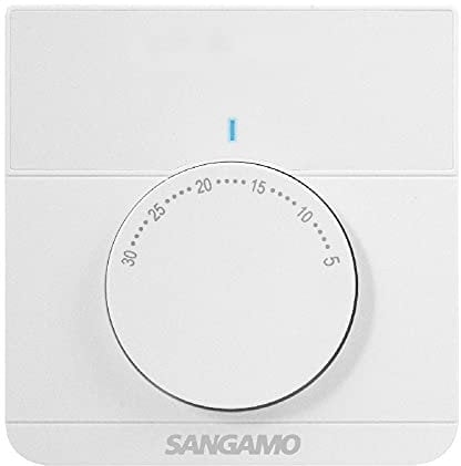 Sangamo Choice Plus Room Thermostat Electronic White
