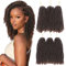 WIGNEE Lot de 120 mèches de cheveux au crochet avec faux locs de 30,5 cm, courts pré-enroulés, locs doux, dreadlocks, dreadlocks, 6 paquets de cheveux