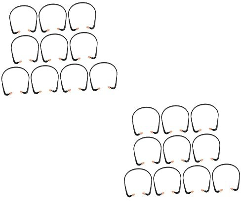 SOLUSTRE 20stücke Leichte Silikon Ohrstöpsel Mit Band Geräuschreduzierende Wiederverwendbare Silikon Gehörschutz Für Bauarbeiten Schwimmen Und Schlafen Langlebig Und Bequem