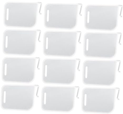 12Pcs Adjustable Fridge Side Door Dividers - Multi-Functional Organizer for Refrigerator and Freezer Space-Saving Storage Solution for Drinks Milk and Spices