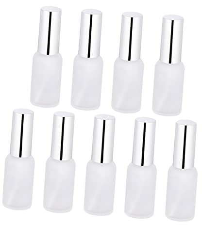 Beatifufu 9pièces Flacon Vaporisateur Mat De Bouteilles Rechargeables Pour Huile Essentielle Et Cosmétiques Design Pratique Et Élégant