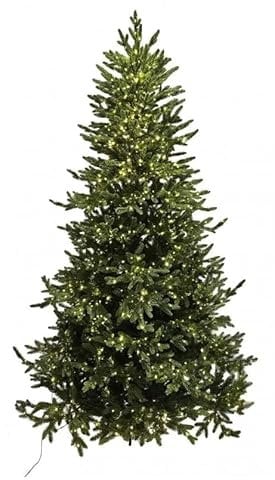 XONE Albero di Natale Anthony 210cm - 2000 LED integrati - Realistico - AP. ad Ombrello