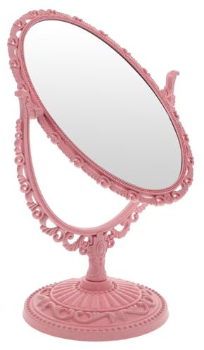 Cabilock Gothic Rotationsspiegel Für Tisch Multifunktionaler Desktop Schminkspiegel Mit Klarem Elegantes Design Für Schlafzimmer Und Badezimmer Für Tägliche Anwendungen