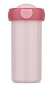Mepal - Vaso Escolar Campus - Vaso de Bebida - Taza Escolar a Prueba de Fugas para Niños - Vaso de Bebida Reutilizable - Sin BPA y apto para Lavavajillas - 300 ml - Cool pink