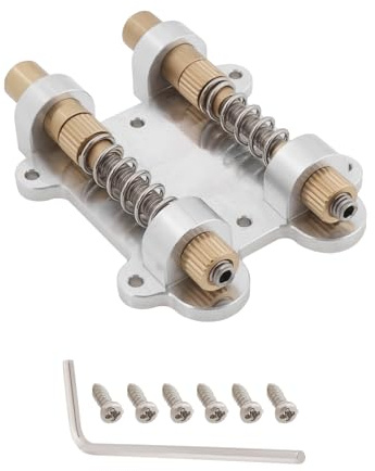 SG Store 1 stabilizzatore per tremolo in ottone per chitarra, regolatore di armamento per sistemi a ponte tremolo, compatibile con Floyd Rose, compatibile con Fender compatibile con Gotoh (doppio)