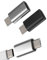 Adaptador USB C Hembra a Micro USB Macho(3pack)Tipo C Cable Cargador Conector Type C Android Enchufe Conversor Compatible Con Samsung Galaxy S6 Edge+ S7Active Note4 5 Datos Accesorios Jack Convertidor