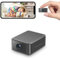 Telecamera Spia, Telecamera Wifi Interno 4K con Visione Notturna, 4 Ore Autonomia, Rilevamento Movimento Intelligente, Registrazione SD Card/Cloud, Mini Design Nascosto per Casa/Ufficio/Negozi