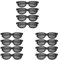 Toolvvik Gafas 3D polarizadas pasivas de 12 piezas para pantalla Cinema IMIX