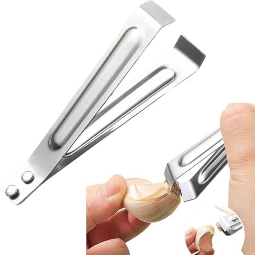 Lilalemon Stainless Steel Garlic Peeler Skin Remover, Peel Without Smell