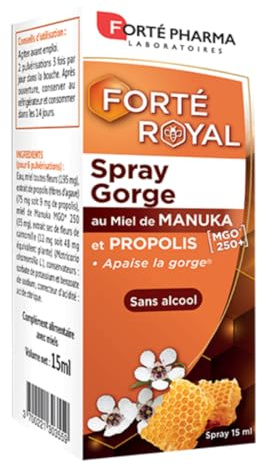 Forté Pharma FortéRoyal Spray Propolis Gorge au Miel de Manuka 15ml
