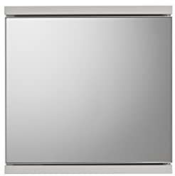 Croydex Simplicity - Armario de 1 Puerta con Espejo, Color Blanco