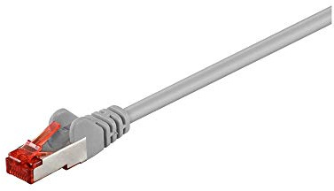 Goobay 93212 CAT 6 Patchkabel, S/FTP (PiMF), Grau