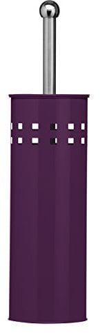 Premier Housewares 1601378 Klobürste, Kunststoff, Edelstahl rostfrei, lila, Medium