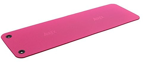 AIREX Fitline 180, Gymnastikmatte, pink, mit Spezial-Ösen, ca. 180 x 60 x 1 cm