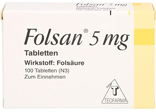 FOLSAN 5 mg Tabletten 100 St
