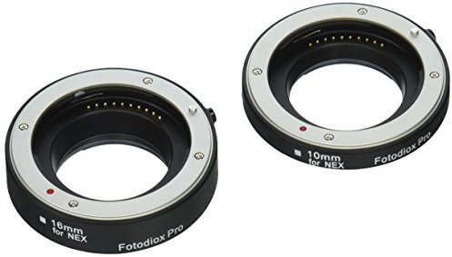 Fotodiox Auto Macro Extension Tube Set Compatible with Micro Four Thirds Mount Cameras - for Extreme Macro Photography