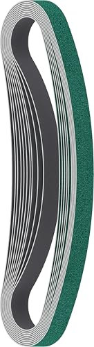 Bosch 10x Bande abrasive PRO Stainless Steel Y580 pour limes électriques (pour Acier inoxydable, 13 x 457 mm, Grain 40, Professional Accessoire Lime électrique)