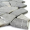 Marmor Bruch Naturstein Mosaikfliesen Solares Nero Schwarz Wand Boden Bad WC