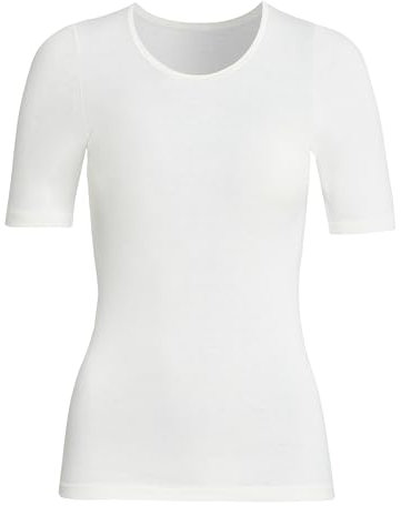 Susa Damen Angora Spenzer S8010810 Thermounterwäsche - Oberteil, Weiß (Wollweiß S122), L EU