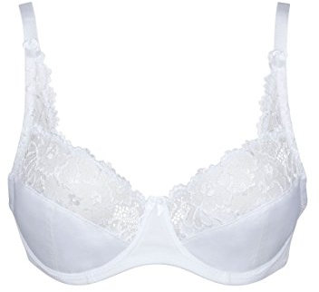 Cotonella Reggiseno con Ferretto Aurora Art. CD 055 - in Coppa C - Microfibra e Pizzo con Interno Coppe in Cotone - Nero 3
