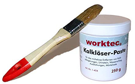 worktec(R) KALKLÖSER-Paste, Ultra, 250 g + REVOLUTIONÄR + Haftet an der richtigen Stelle !!