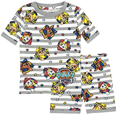 Paw Patrol Boys Chase Marshall and Rubble Pyjamas Snuggle Fit Multicoloured Age 3 to 4 Years